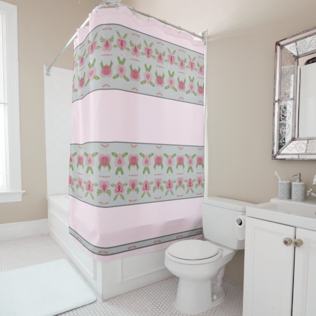 A Shabby Chic Pink Floral (In Situ)