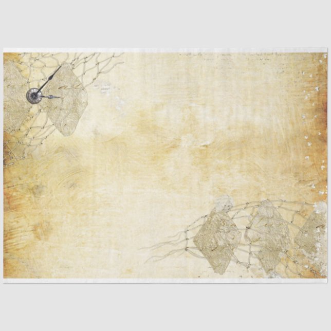 A Shabby Chic Series Design 1 Tissue Paper (Front)