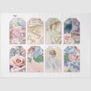A Shabby Chic Series Design 24 Tissue Paper