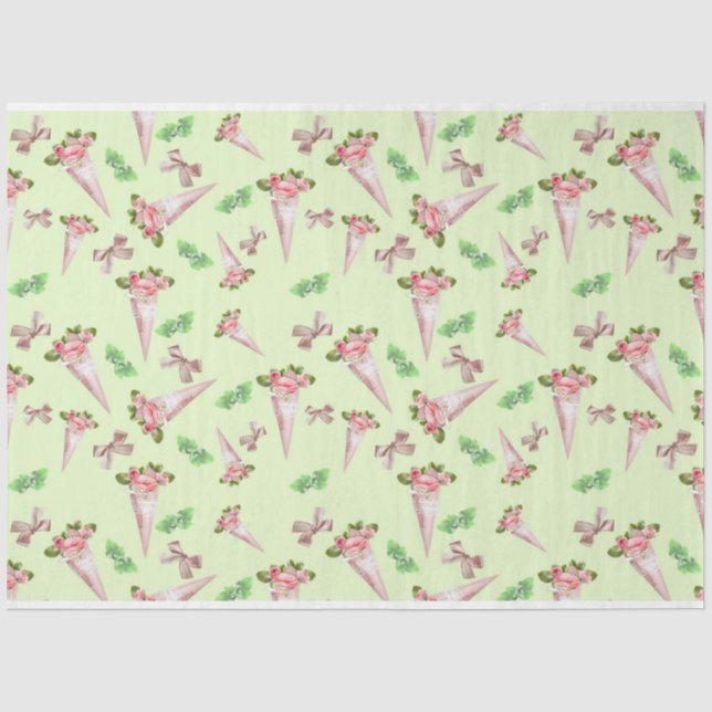 A Shabby Chic Series Design 9 Tissue Paper (Front)