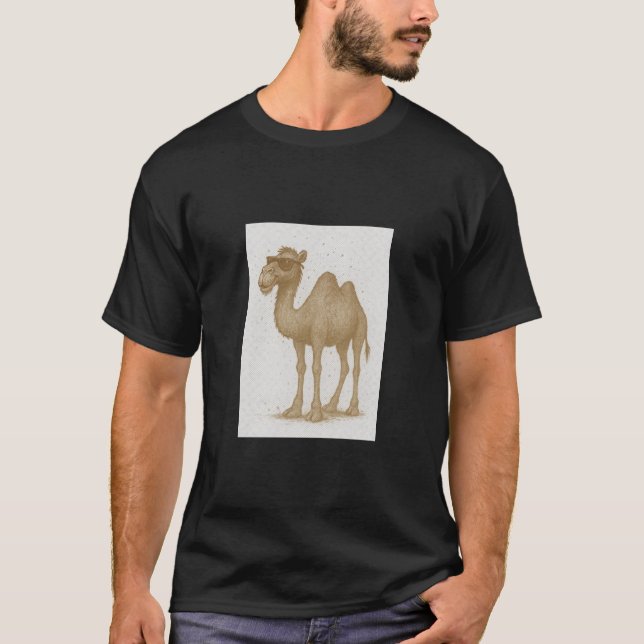 A shady camel T-Shirt (Front)