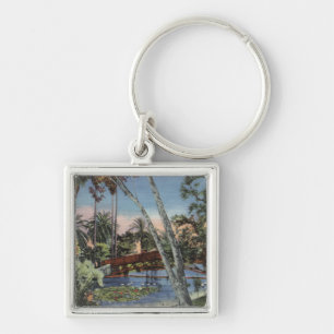 A Shady Retreat in Echo Park Keychain
