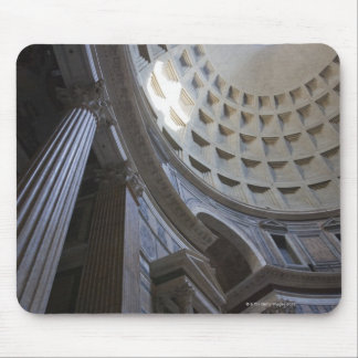 A shaft of light through the oculus in the mouse pad