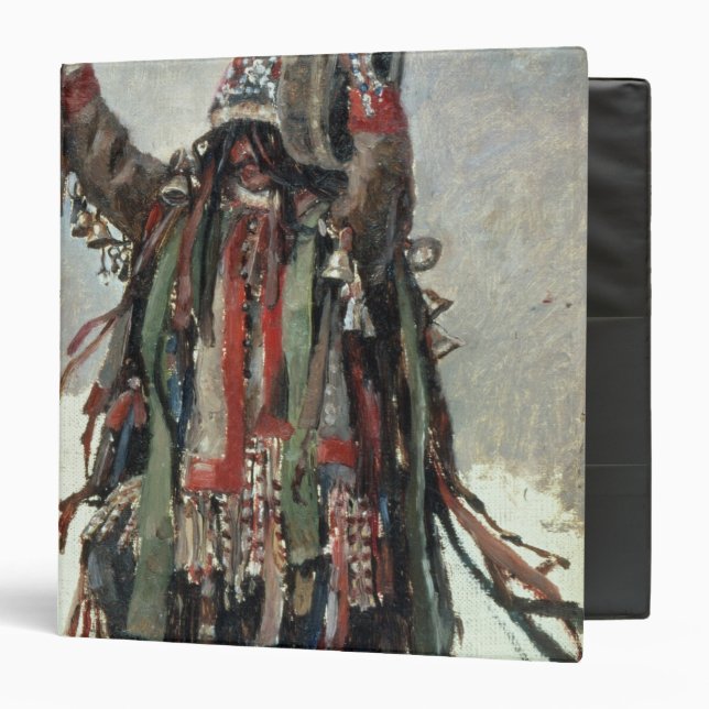 A Shaman sketch for Yermak Binder (Front/Inside)