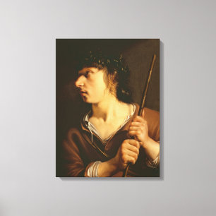 A Shepherd, 1635 Canvas Print