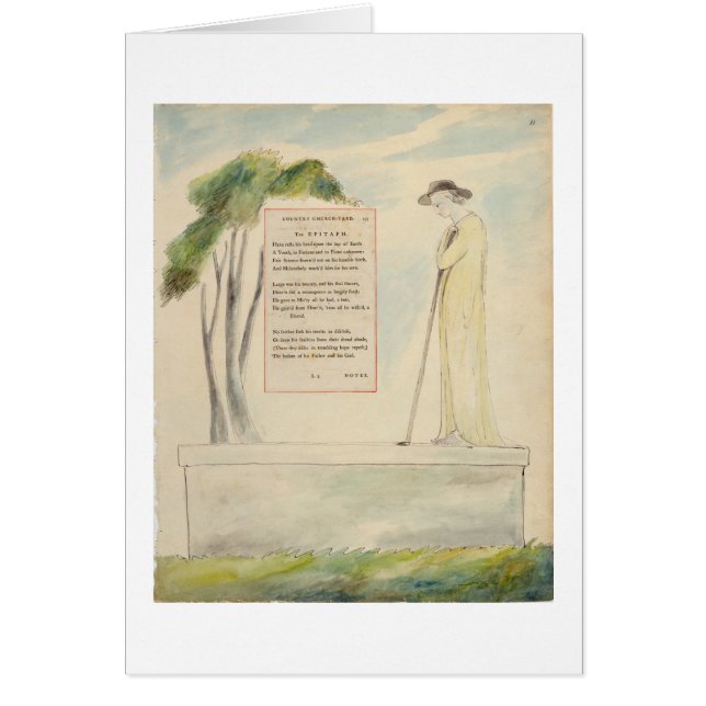 A Shepherd Reading the Epitaph, from Elegy Written (Front)
