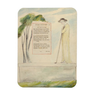 A Shepherd Reading the Epitaph, from Elegy Written Magnet