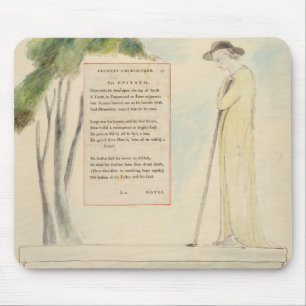 A Shepherd Reading the Epitaph, from Elegy Written Mouse Pad