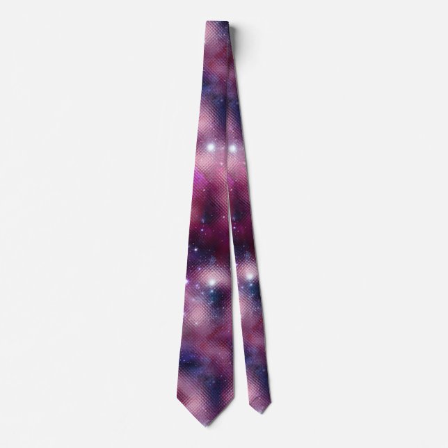 A Shimmering Galaxy Series Design 12 Tie (Front)
