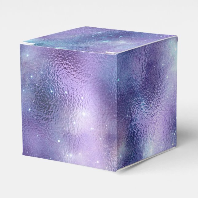 A Shimmering Galaxy Series Design 2   Favor Box (Front Side)