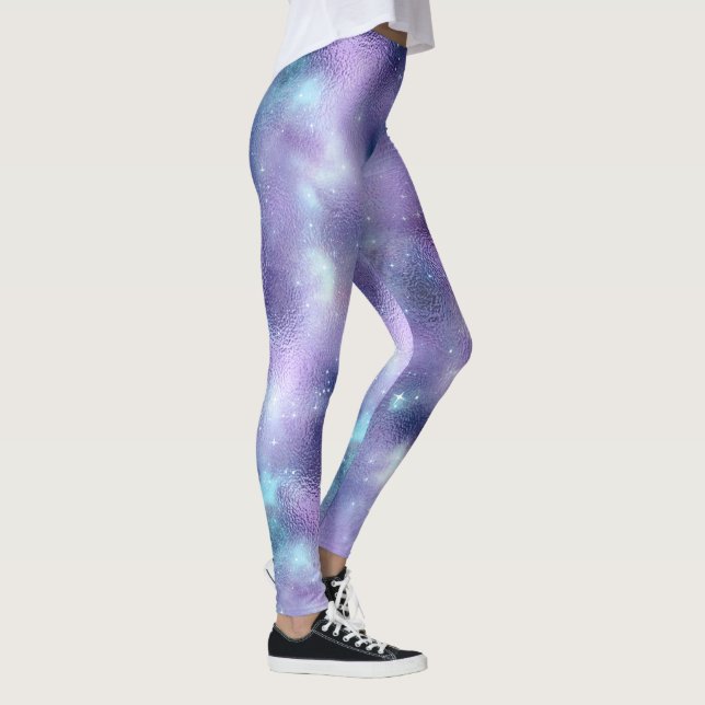 A Shimmering Galaxy Series Design 2  Leggings (Right)