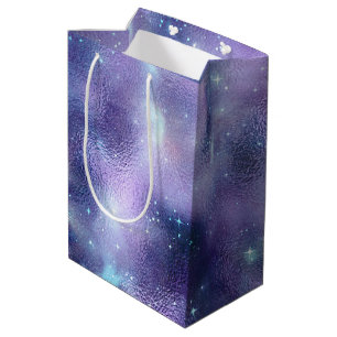 A Shimmering Galaxy Series Design 2  Medium Gift Bag