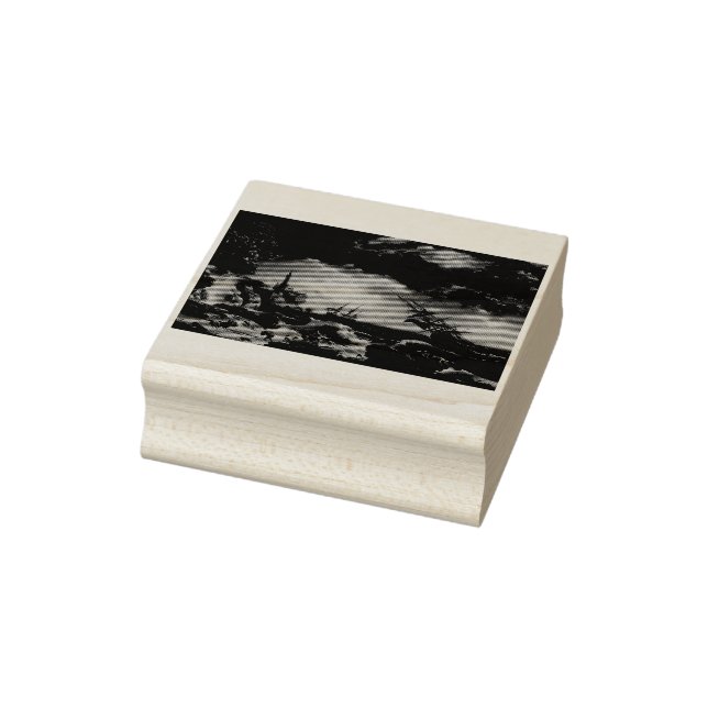 A Shipwreck in Stormy Seas by Claude-Joseph Vernet Rubber Stamp (Stamp)
