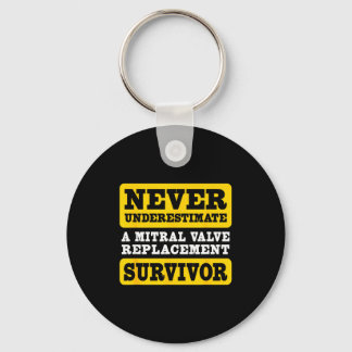 A Shirt Underestimate Mitral Valve Replacement Sur Keychain