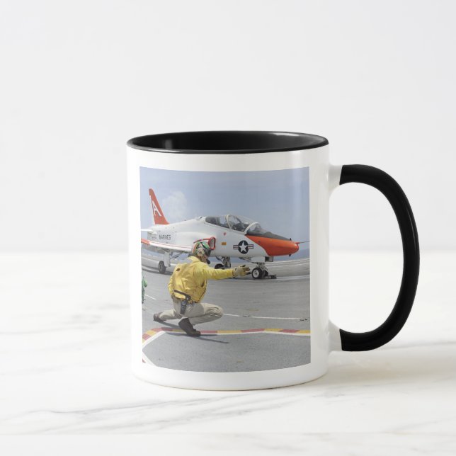 A shooter aboard the aircraft carrier mug (Right)