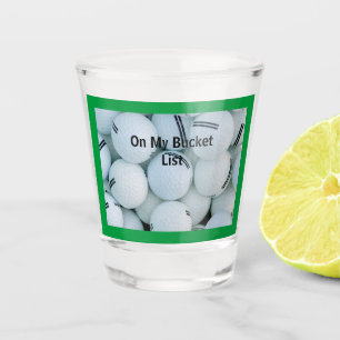 A Shot Boules De Golf, Verre À Tirer