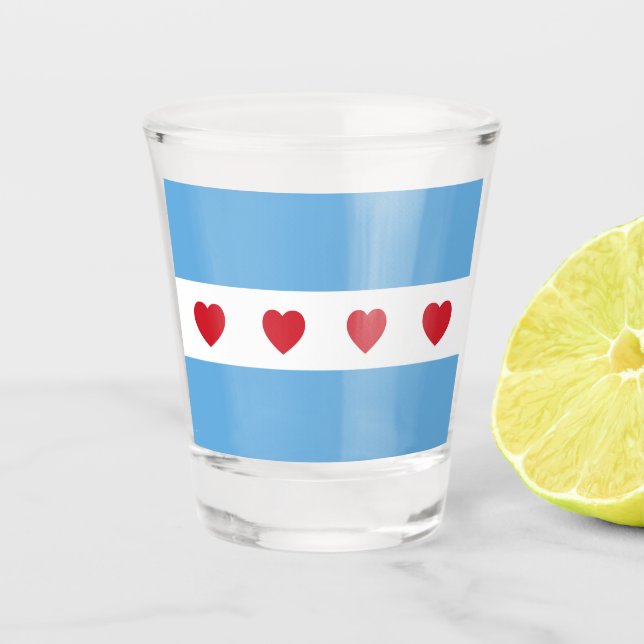A Shot Chicago Love | Verre de tir (Devant)