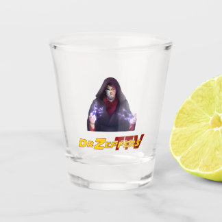 A Shot DrZeppers Verre séché