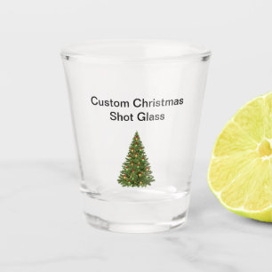 A Shot Fête de Noël, verre tiré