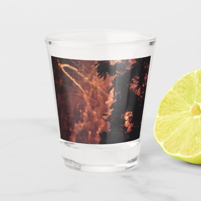 A Shot Fireworks 20 verre tourné (Devant)