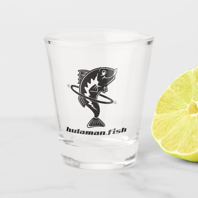 A Shot HulaMan en verre de tir (Devant)