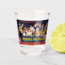La Menthe Pastille Verre Vintage