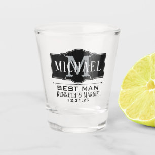 A SHOT LE MEILLEUR HOMME PERSONNALISÉ EN VERRE TISSÉ