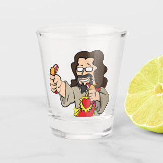 A Shot Le Verre de Hotdog Jesus