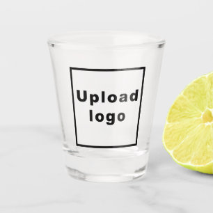 A Shot Logo de l'entreprise sur verre de tir