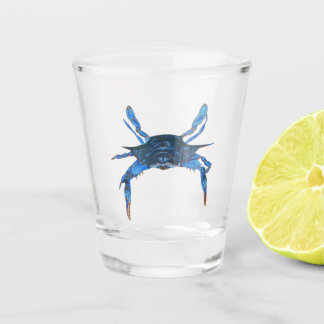 A Shot Paul McGehee Crabe Bleu Verre de tir