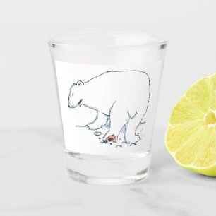 A Shot Polaire Ours blanc verre