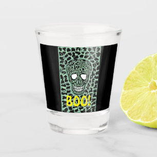 A Shot Style Halloween En Verre Tiré.