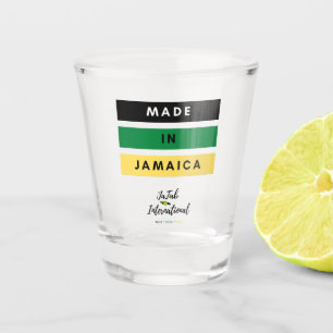 A Shot Un verre glacé fabriqué en Jamaïque
