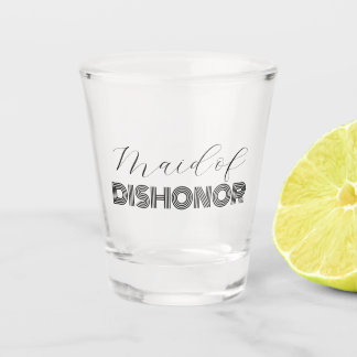 A Shot Une domestique de Dishonor Bachelorette en verre d