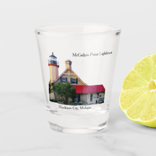 A Shot Verre à liqueur de phare de point de McGulpin