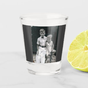 A Shot Verre à liqueur vintage de "frères"
