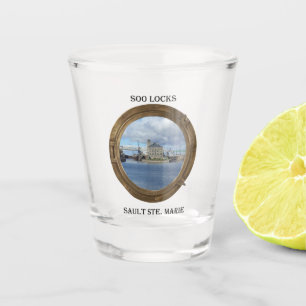 A Shot Verre de hublots de Soo Locks