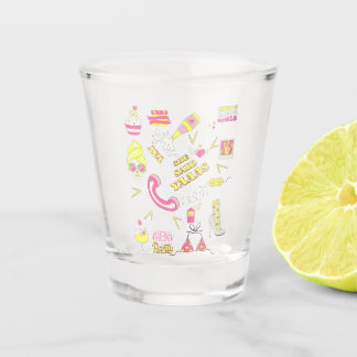 A Shot Verre de la Félicité Éméchée de Ride