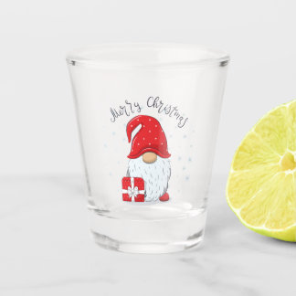 A Shot Verre de Noël| Gnome de Noël