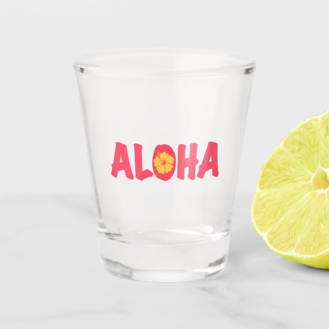 A Shot Verre de tir Aloha (Devant)