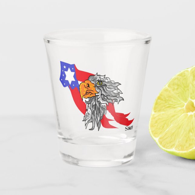 A Shot Verre de tir : American Bald Eaigle (Devant)