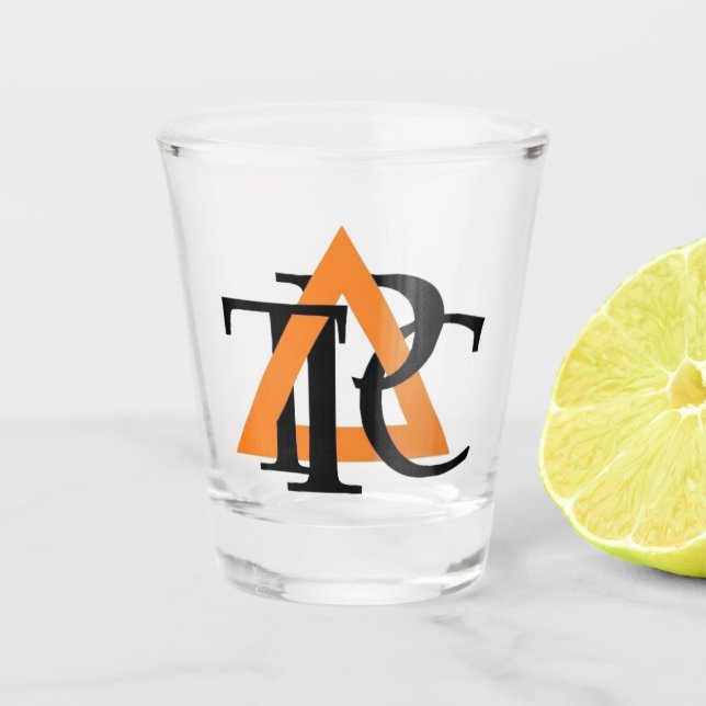 A Shot Verre de tir avec logo Triangle (Devant)