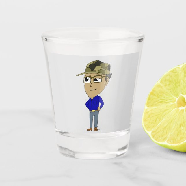 A Shot verre de tir de chibi (Devant)