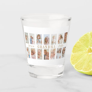 A Shot Verre de tir de grand-mère personnalisé Photos p