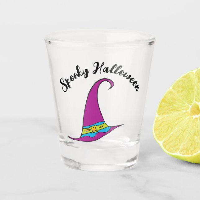 A Shot Verre éffrayant Halloween (Devant)