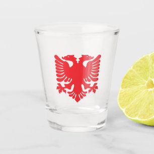 A Shot Verre rouge d'aigle