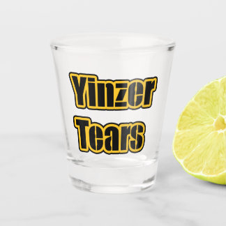 A Shot Yinzer Larmes verre tiré