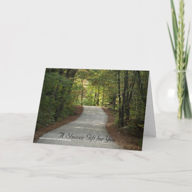 A Shower Gift Card (Front)