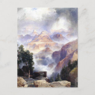 A Showery Day, Grand Canyon - 1919 Postcard