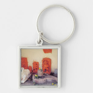 A shrine of a chapel on the Ganges Keychain